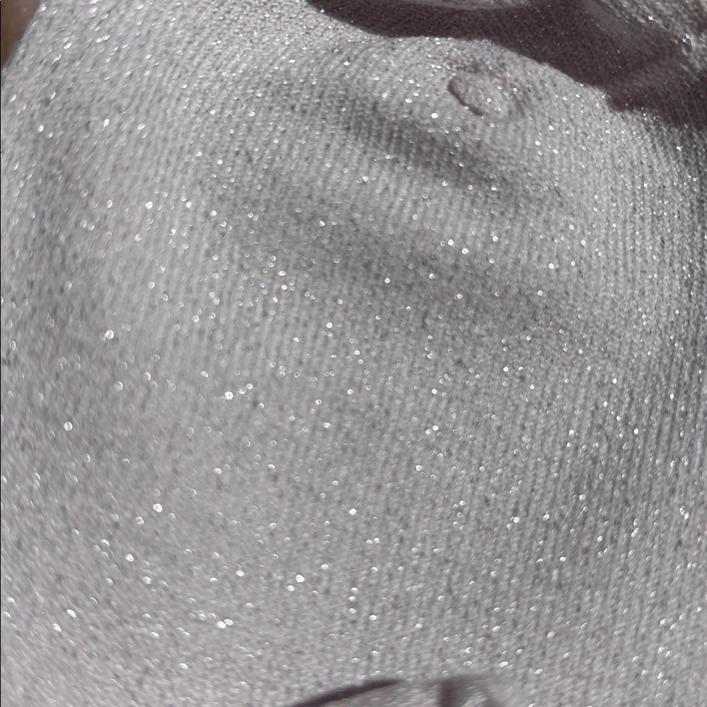 Lululemon NWT Daily Stride Sparkle Socks Strawberry Milkshake/ Silver glimmer LG